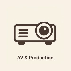 AV & Production Sponsor